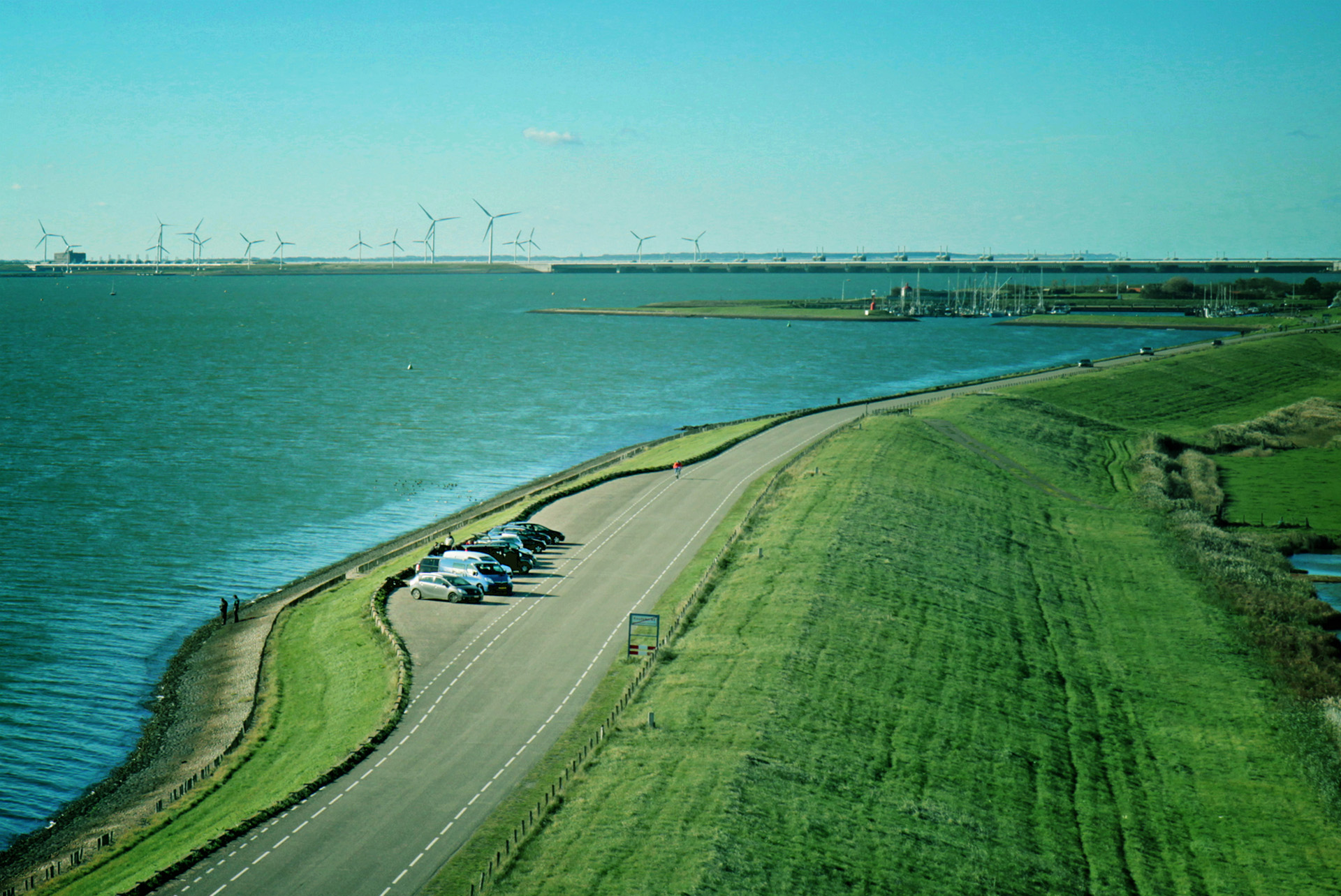 Dijk Windmolens Bewerkt